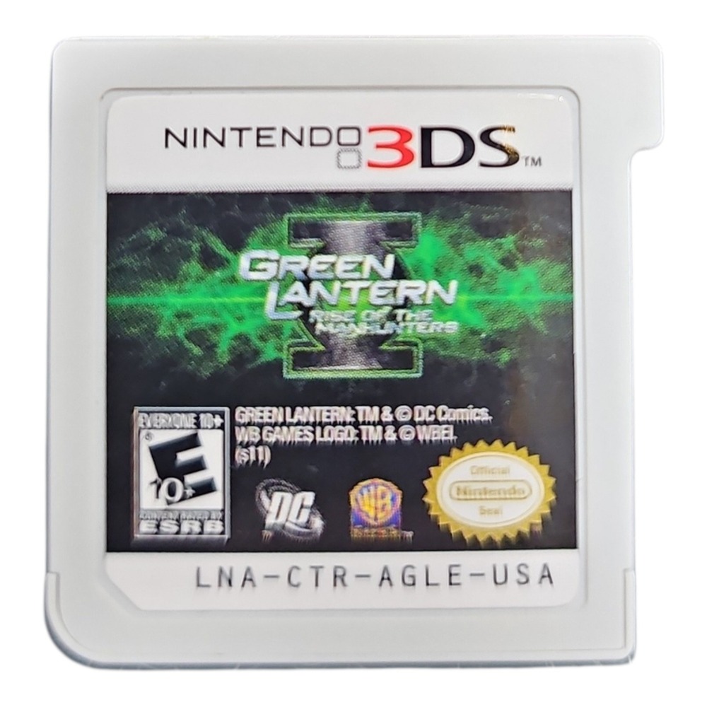"Green‎ Lantern: Rise of the Manhunters" Nintendo 3DS